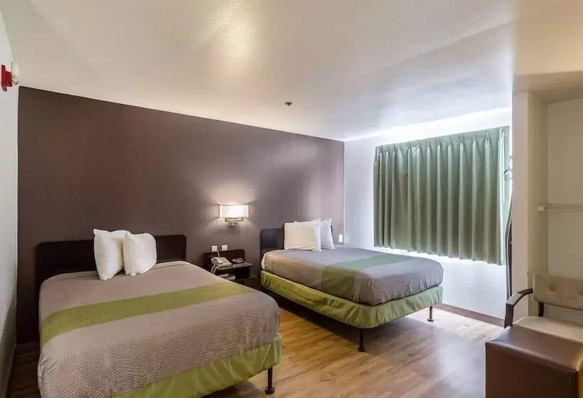 اتاق استاندارد با 2 تخت دوبل, Studio 6mcallen, Tx