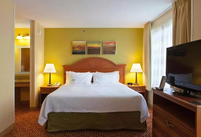 キングサイドベッドのスタンダードワンルーム, Towneplace Suites Wilmington Newark/christiana