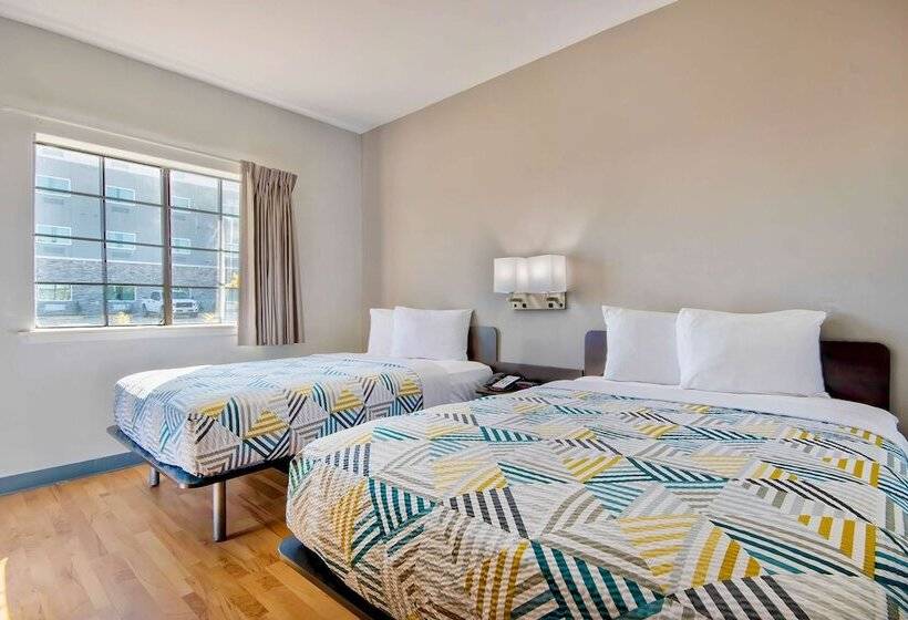 带2个双人床的标准工作室, Studio 6port Arthur, Tx  Se