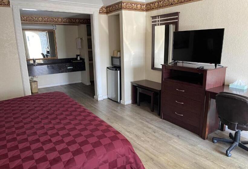 キングサイズベッドのスタンダードルーム, Budget Inn And Suites Corpus Christi