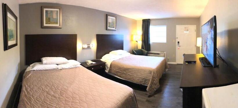 غرفه قياسيه سريرين مزدوجين, Deerfield Inn And Suites  Fairview