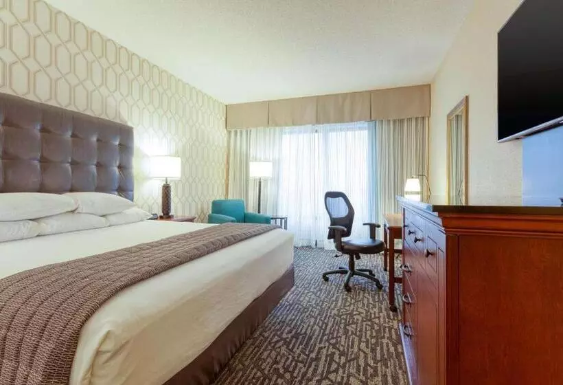 キングサイズベッドのデラックスルーム, Drury Plaza Hotel St. Louis Chesterfield