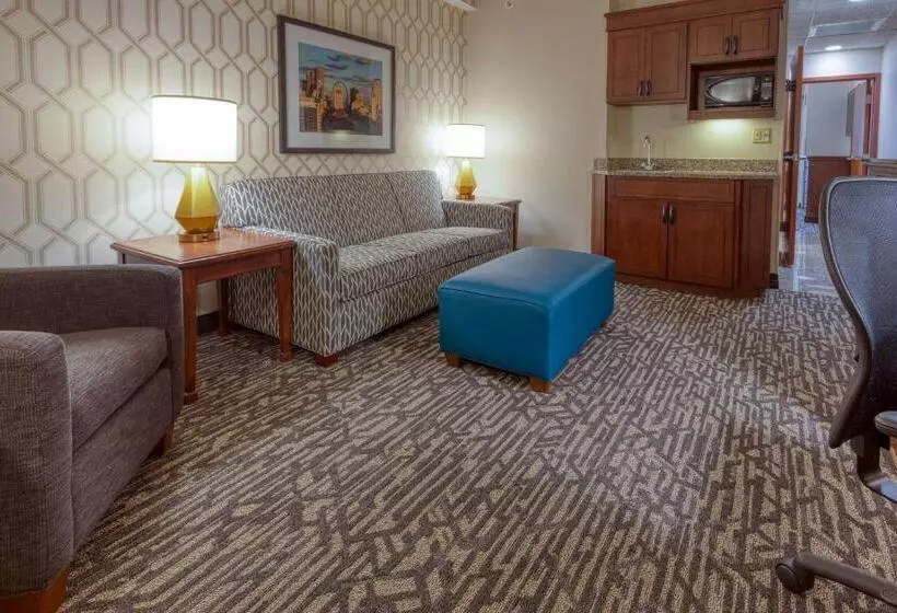 キングサイズベッドのスイートルーム, Drury Plaza Hotel St. Louis Chesterfield