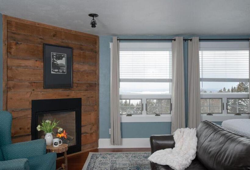 스탠다드 룸 킹사이즈 침대, The Lodge At Moosehead Lake