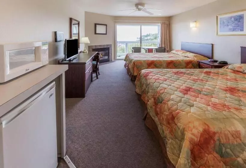 オーシャンビューデラックスルーム, Travelodge By Wyndham Depoe Bay