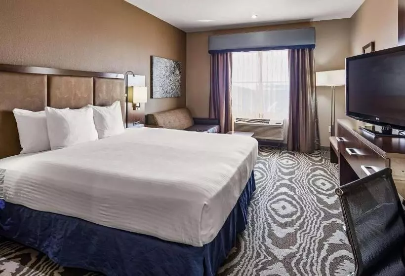 اتاق استاندارد با تخت بزرگ برای معلولان, Best Western Plus Williston Hotel & Suites