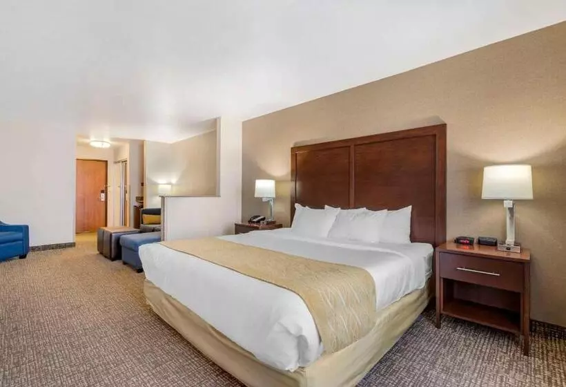 Standard-huone King-vuode, Comfort Inn & Suites Mitchell I 90