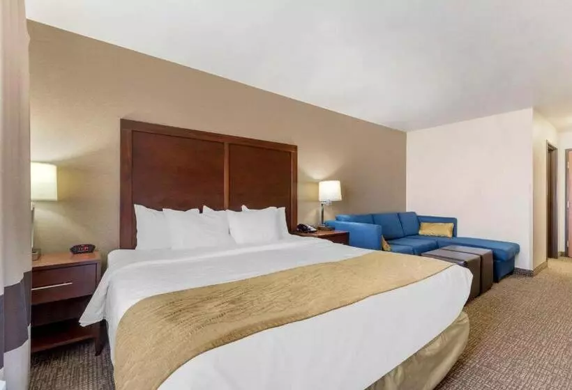 Sviitti King-vuode, Comfort Inn & Suites Mitchell I 90