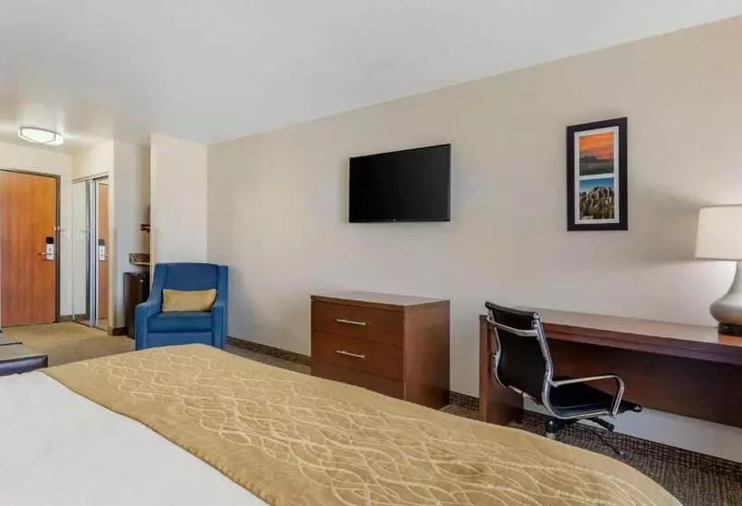 Sviitti King-vuode, Comfort Inn & Suites Mitchell I 90