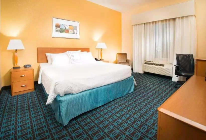 キングサイズベッドのスタンダードルーム, Fairfield Inn & Suites Burley
