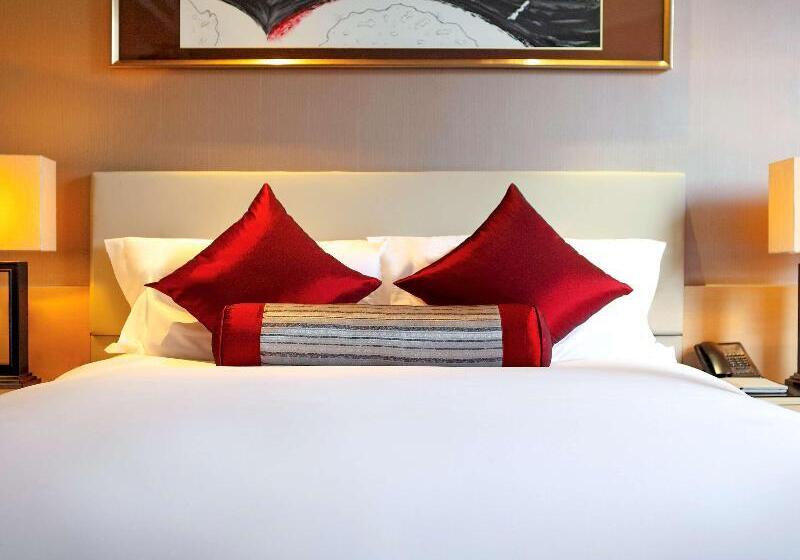 חדר דחוקס עם מיטת קינג, Grand Mercure Jinan Sunshine