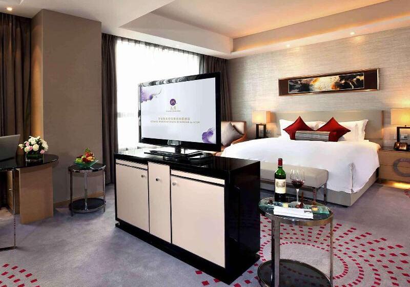 חדר דחוקס עם מיטת קינג, Grand Mercure Jinan Sunshine