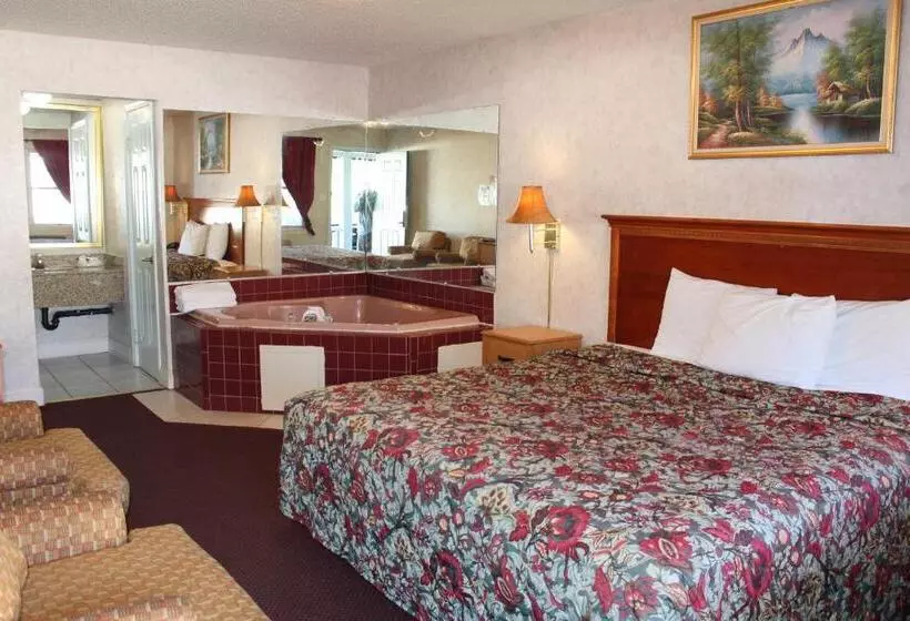 キングサイズベッドのスタンダードルーム, Highlander Motor Inn Atlantic City