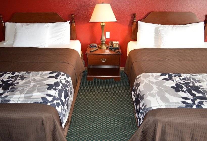 Номер Стандарт 2 Двуспальные Кровати, Western Motel