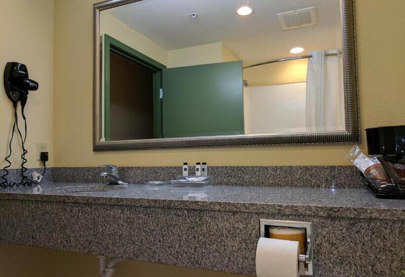 מיטת קינג בסוויטה, Country Inn & Suites By Radisson, Tallahassee University Area, Fl