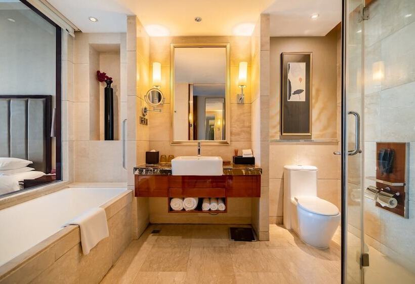 غرفة قياسية سرير مزدوج, Crowne Plaza Zhenjiang, An Ihg