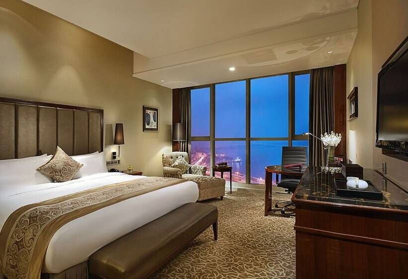 스탠다드 룸 더블 침대, Crowne Plaza Zhenjiang, An Ihg