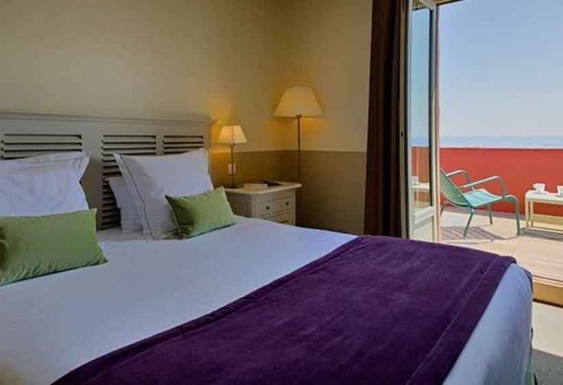 스탠다드 테라스 룸 바다 전망, Le Grand Large, Belle Ile En Mer