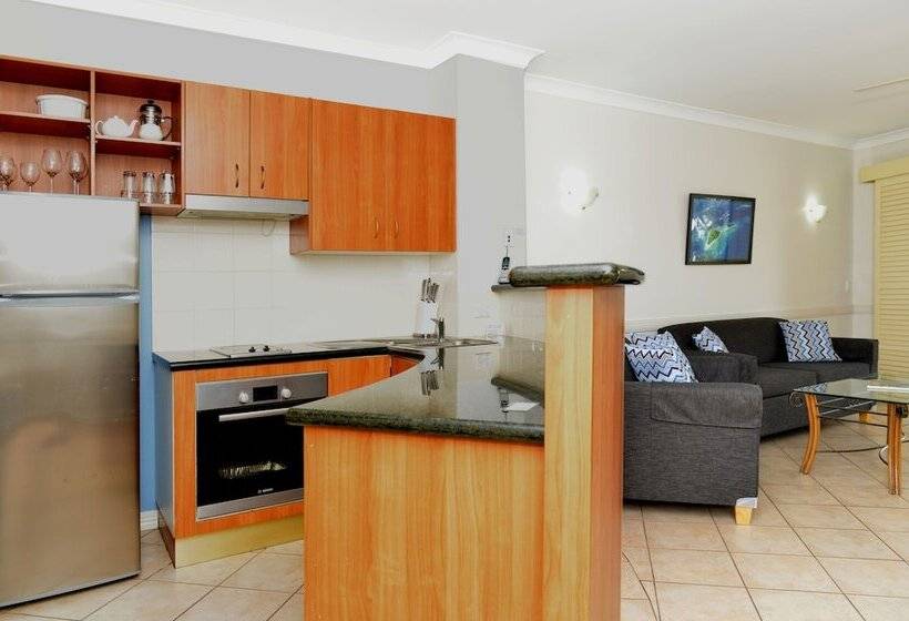 Apartamento 1 Dormitório Vista Mar, Waterfront Terraces