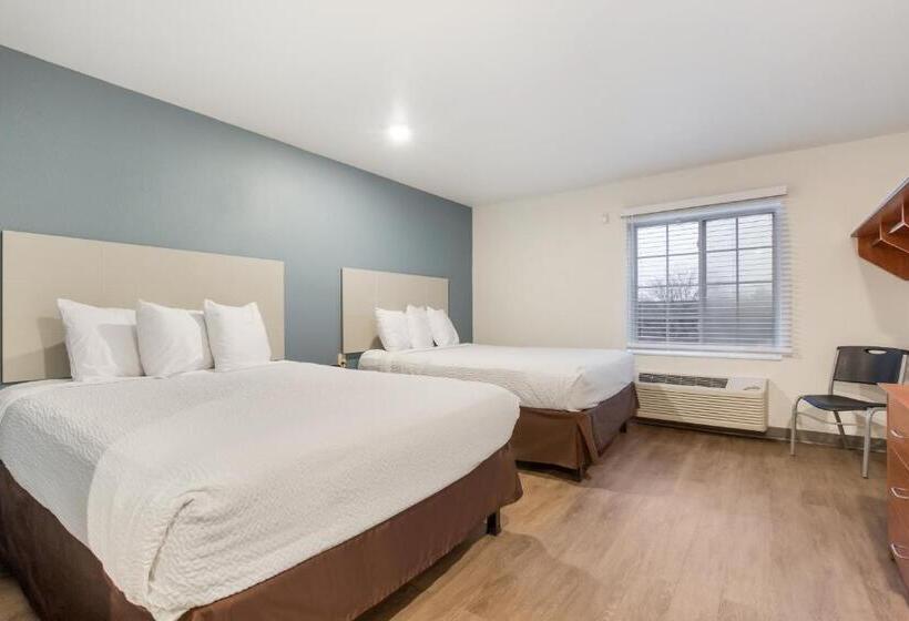 اتاق استاندارد با 2 تخت دوبل, Extended Stay America Select Suites  Indianapolis  West