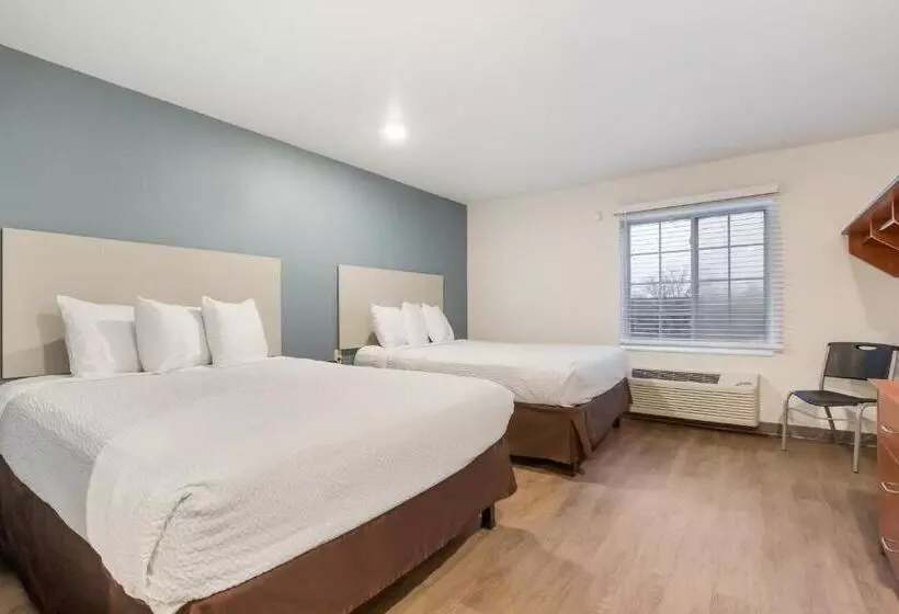 ２ダブルベッドのスタンダードルーム, Extended Stay America Select Suites  Indianapolis  West