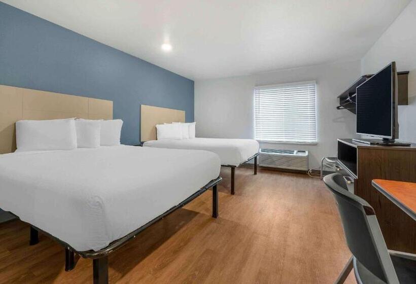اتاق استاندارد با 2 تخت دوبل, Extended Stay America Select Suites  Indianapolis  West