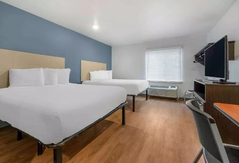 ２ダブルベッドのスタンダードルーム, Extended Stay America Select Suites  Indianapolis  West