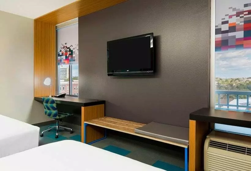 ２ダブルベッドのスタンダードルーム, Aloft Tallahassee Downtown