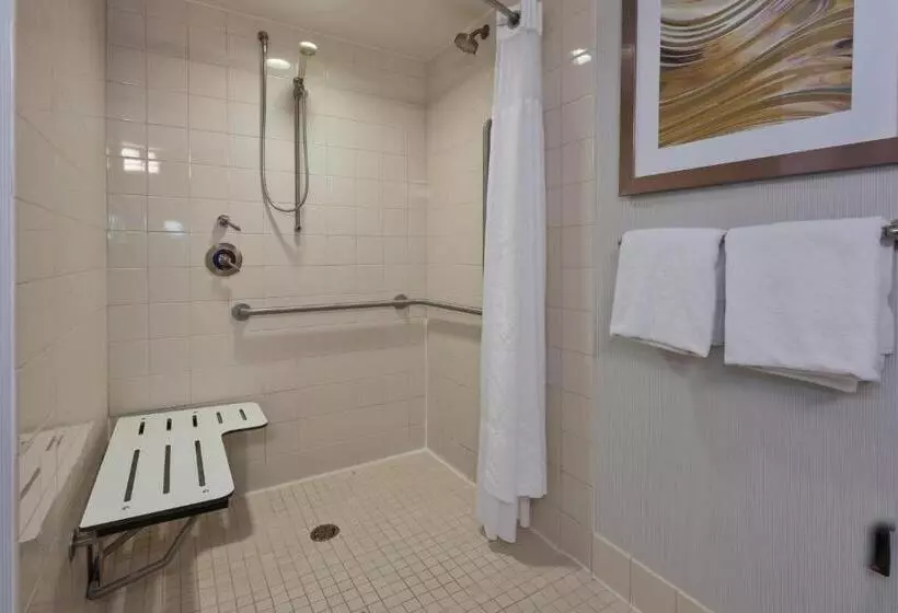 キングサイズベッドのスタンダードルーム, Courtyard By Marriott Omaha La Vista