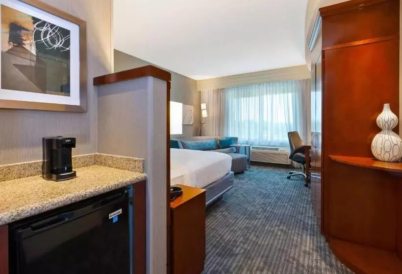 キングサイズベッドのスタンダードルーム, Courtyard By Marriott Omaha La Vista