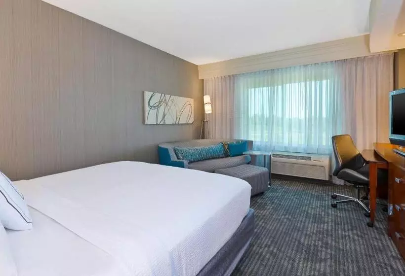 キングサイズベッドのスタンダードルーム, Courtyard By Marriott Omaha La Vista