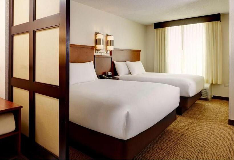 Номер Стандарт 2 Двуспальные Кровати, Hyatt Place Salt Lake City Downtown / The Gateway