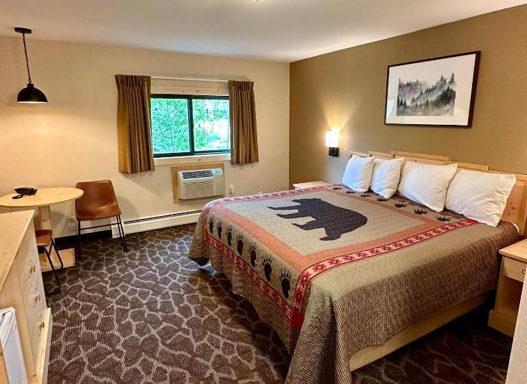 غرفة قياسية سرير كينج, Spirit Lake Lodge