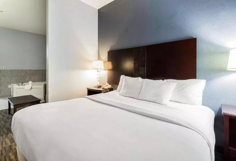 キングサイズベッドのデラックスルーム, Motel 6 Mineral Wells, Tx
