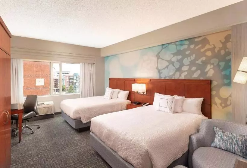 اتاق استاندارد با چشمانداز شهر, Courtyard By Marriott Greenville Downtown