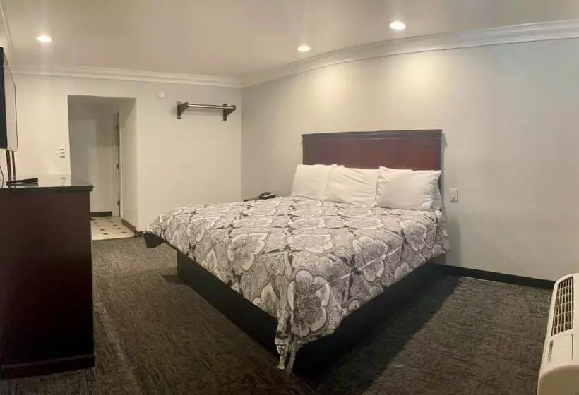 キングサイズベッドのスタンダードルーム, Capital City Inn Downtown Sacramento Convention Center