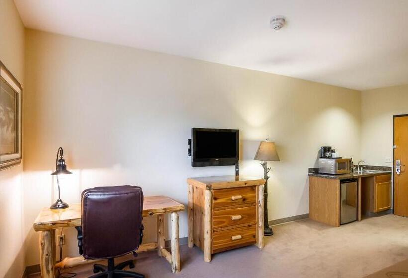 غرفة قياسية سرير كينج لذوى الإحتياجات الخاصة, Quality Inn Selah North Park