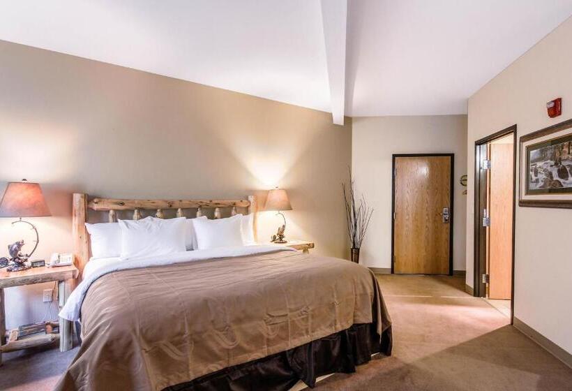 غرفة قياسية سرير كينج لذوى الإحتياجات الخاصة, Quality Inn Selah North Park