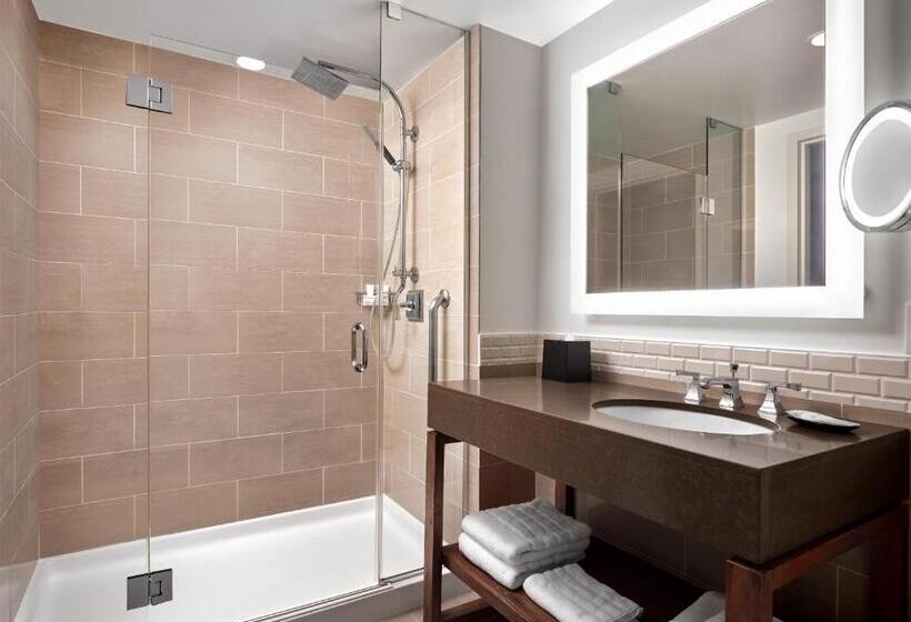 キングサイズベッドのデラックスルーム, The Westin Austin At The Domain