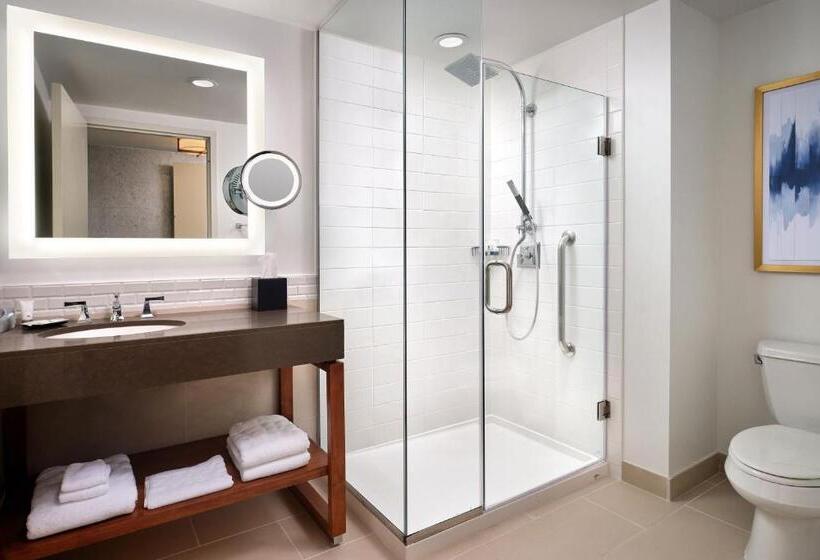 キングサイズベッドのデラックスルーム, The Westin Austin At The Domain