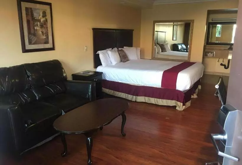 キングサイズベッドのスタンダードルーム, Budget Lodge San Bernardino