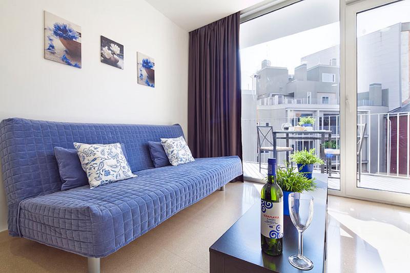 آپارتمان 1 خوابه با تراس, Charmsuites Paralel