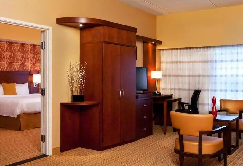 سوئیت با تخت بزرگ, Courtyard By Marriott Syracuse Downtown At Armory Square