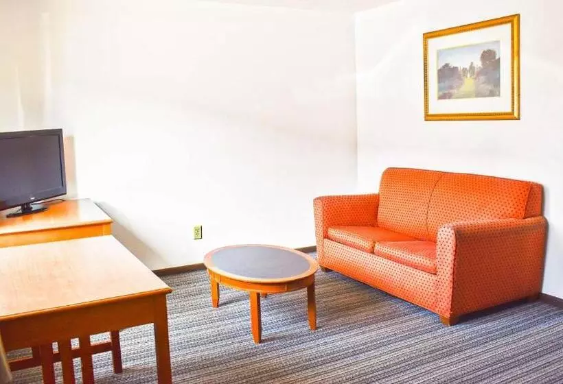キングサイズベッドのスイートルーム, Magnuson Hotel Extended Stay Canton Ohio