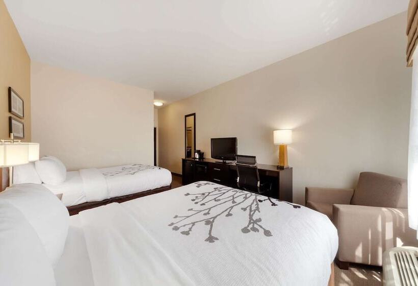 Номер Стандарт 2 Двуспальные Кровати, Sleep Inn & Suites Bismarck I94