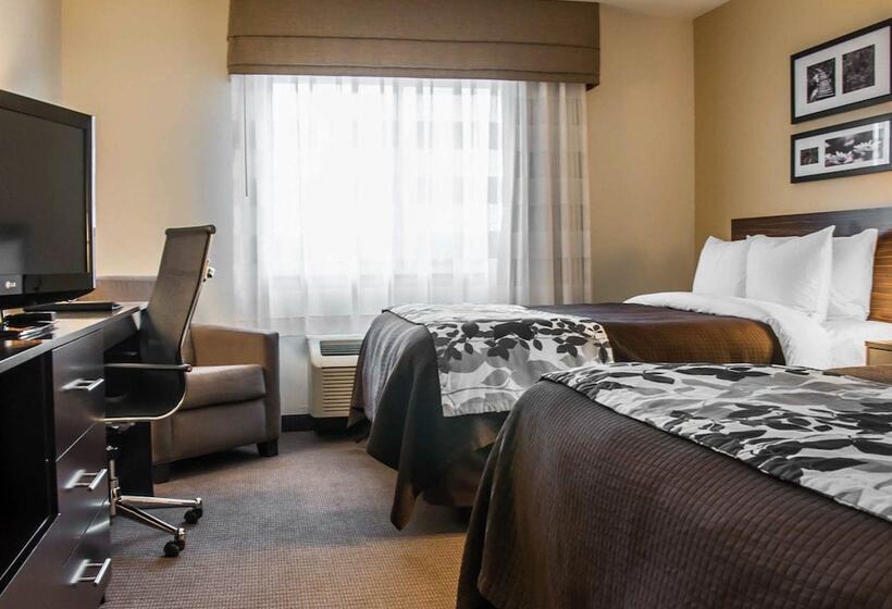 Номер Стандарт 2 Двуспальные Кровати, Sleep Inn & Suites Bismarck I94
