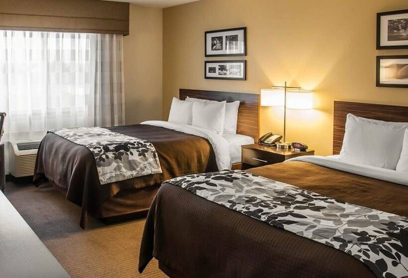 Номер Стандарт 2 Двуспальные Кровати, Sleep Inn & Suites Bismarck I94