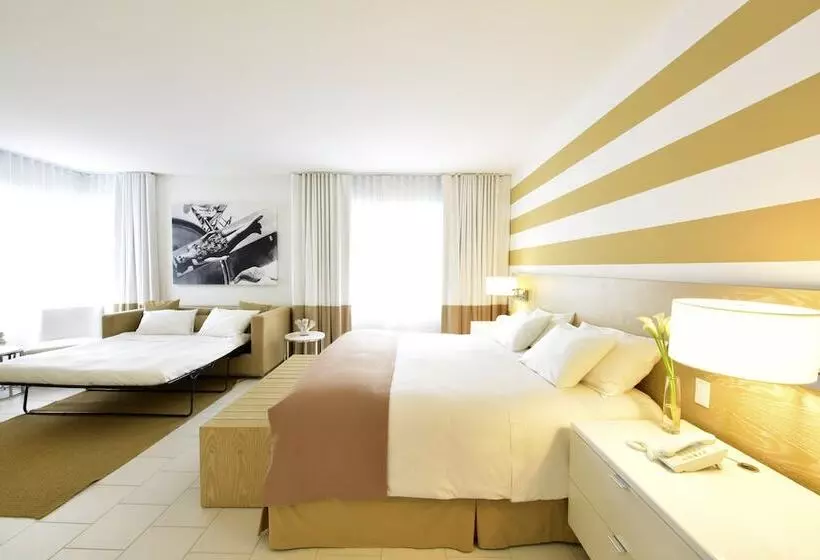 キングサイズベッドのデラックスルーム, Pestana South Beach