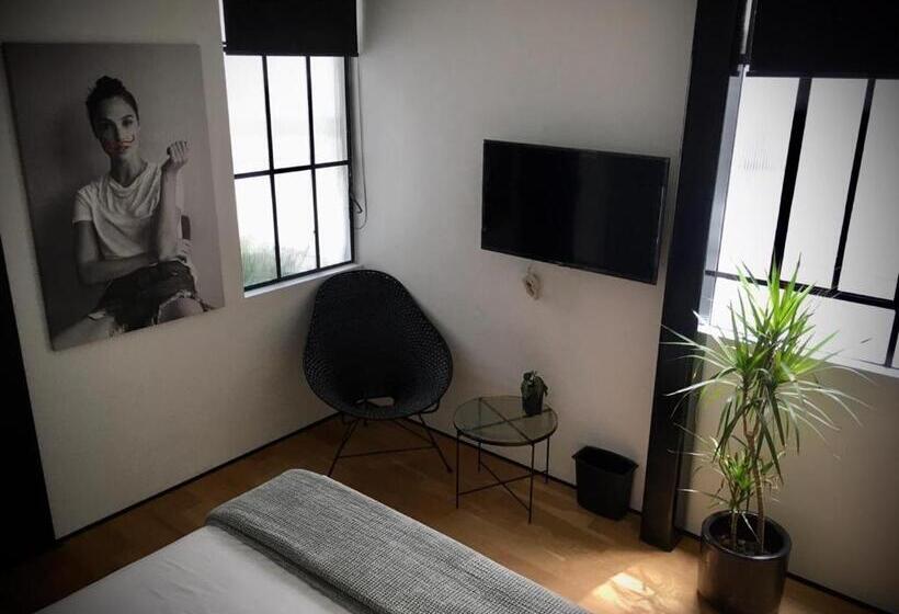 デラックスルーム, Stayinn Barefoot Condesa   Hostel