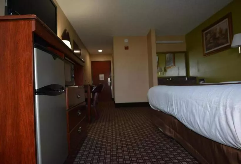 身障者適用キングサイズベッドルーム, Jameson Inn And Suites Hazelhurst